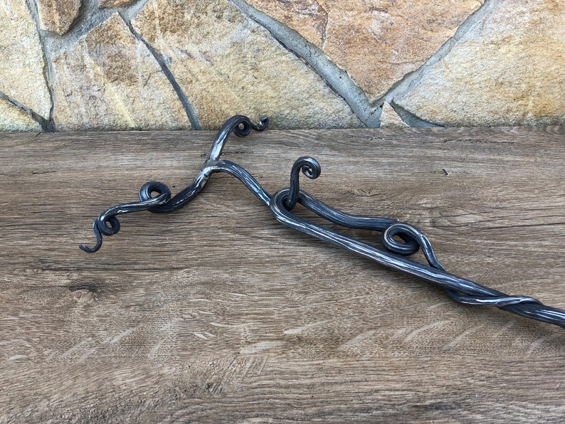 Amish Made Heavy Duty Solid Steel Fire Poker – 35″ Long X 1/2″ Thick