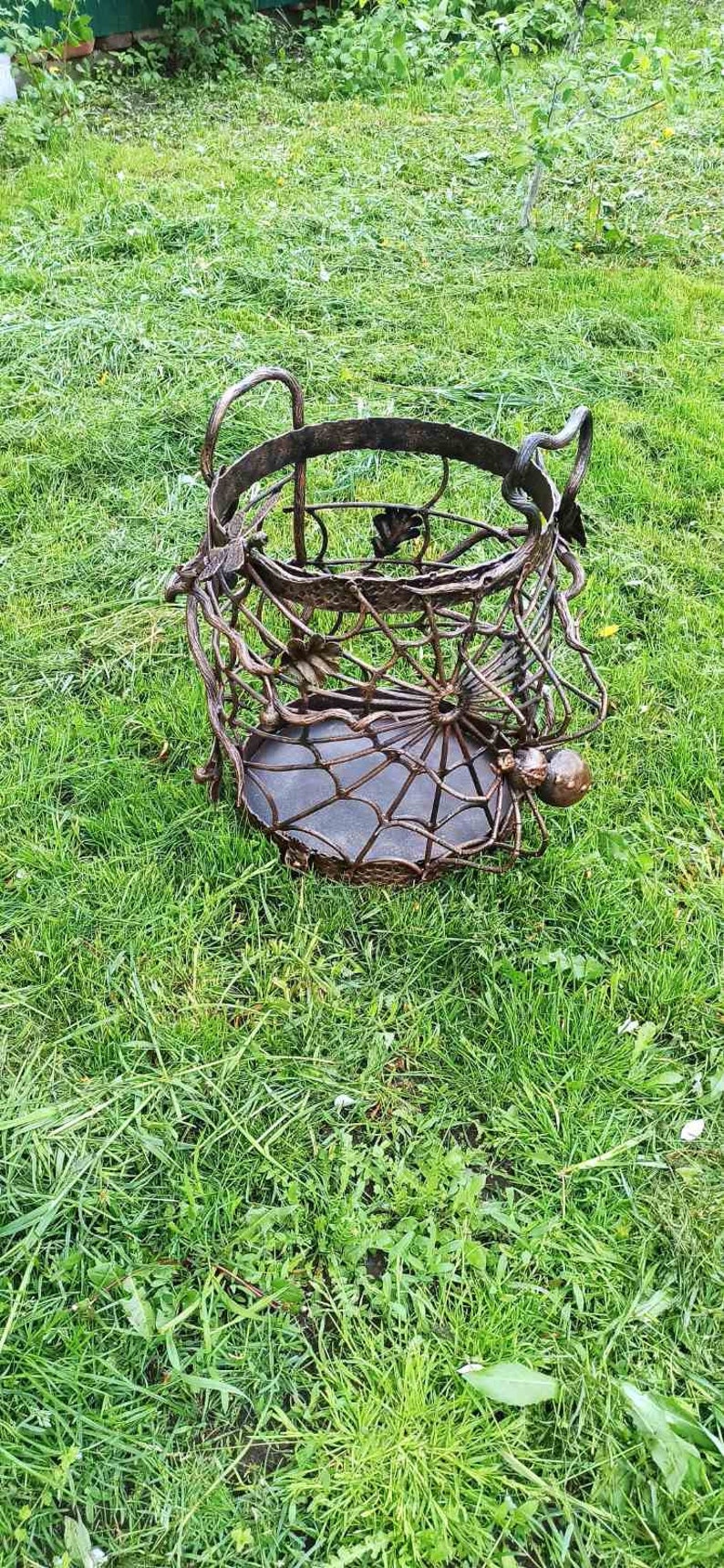 Firewood Holder Log Basket Firewood Basket Spider Mens Etsy