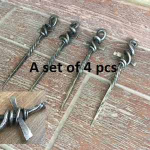 Stainless steel skewers. ankh, food prickers, ankh, ankh skewer, BBQ, grilling itensils, stainless steel gift, ankh jewelry, kitchen gift