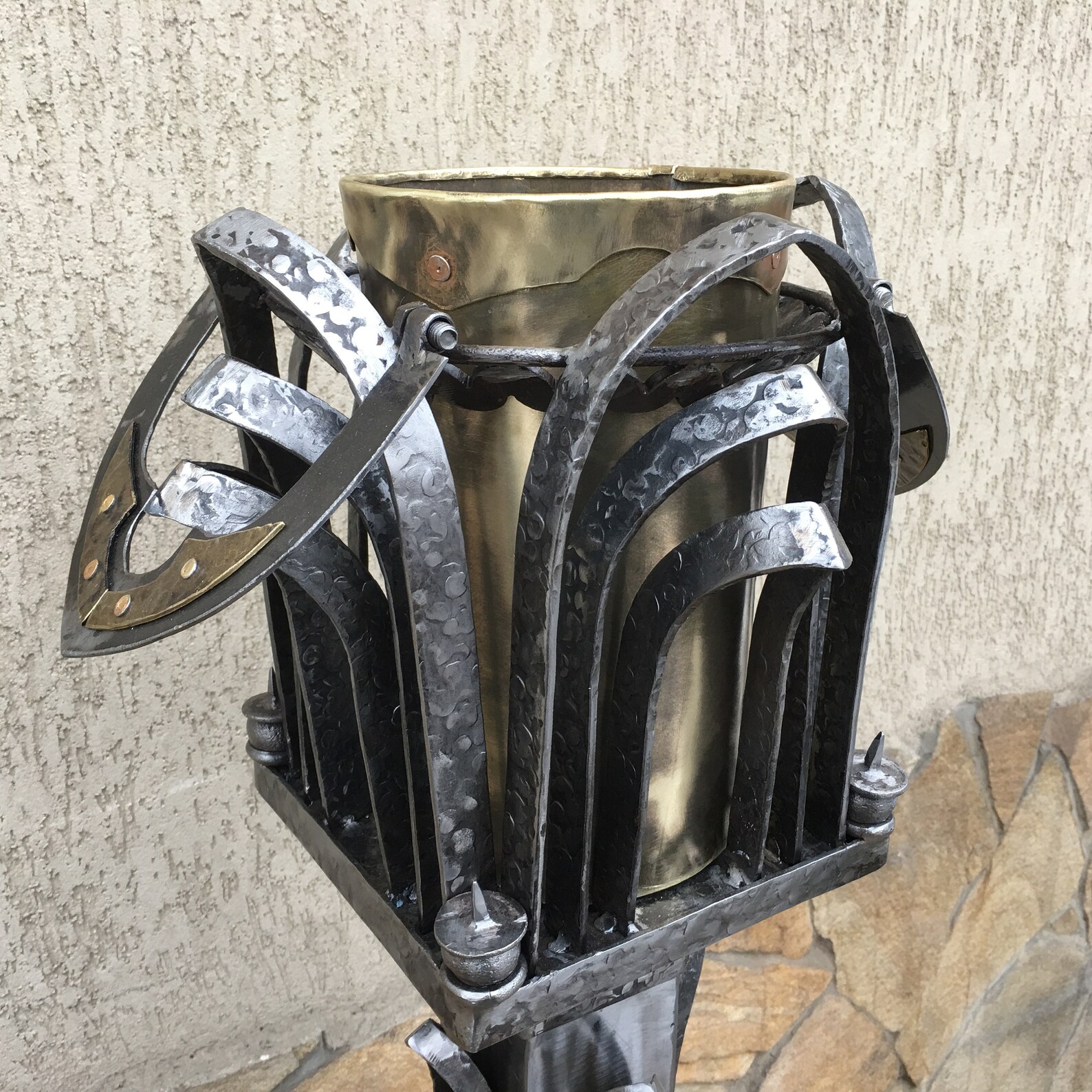 Ice Bucket Holder Brass Ice Bucket Champagne Gifts Iron Etsy