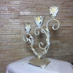 Inweder Portacandele da Tavolo Candelabro Candelabri - Set di 2 Porta  Candele da Tavolo Portacandele Oro in Metallo per Centrotavola Matrimonio  Compleanno Decorazioni Casa Adatto a Candele Spesse 2cm : : Casa