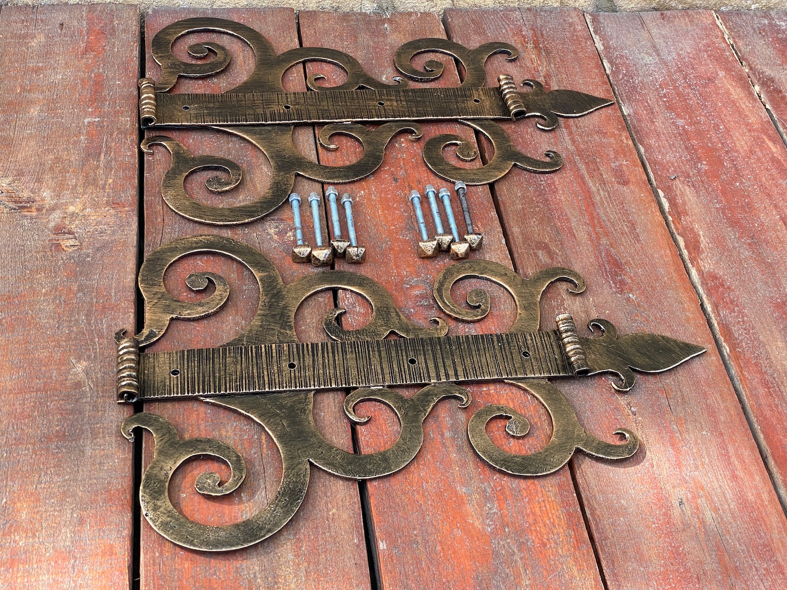 Decorative Hinge Hinges Gate Hinges Strap Hinges Birthday Etsy