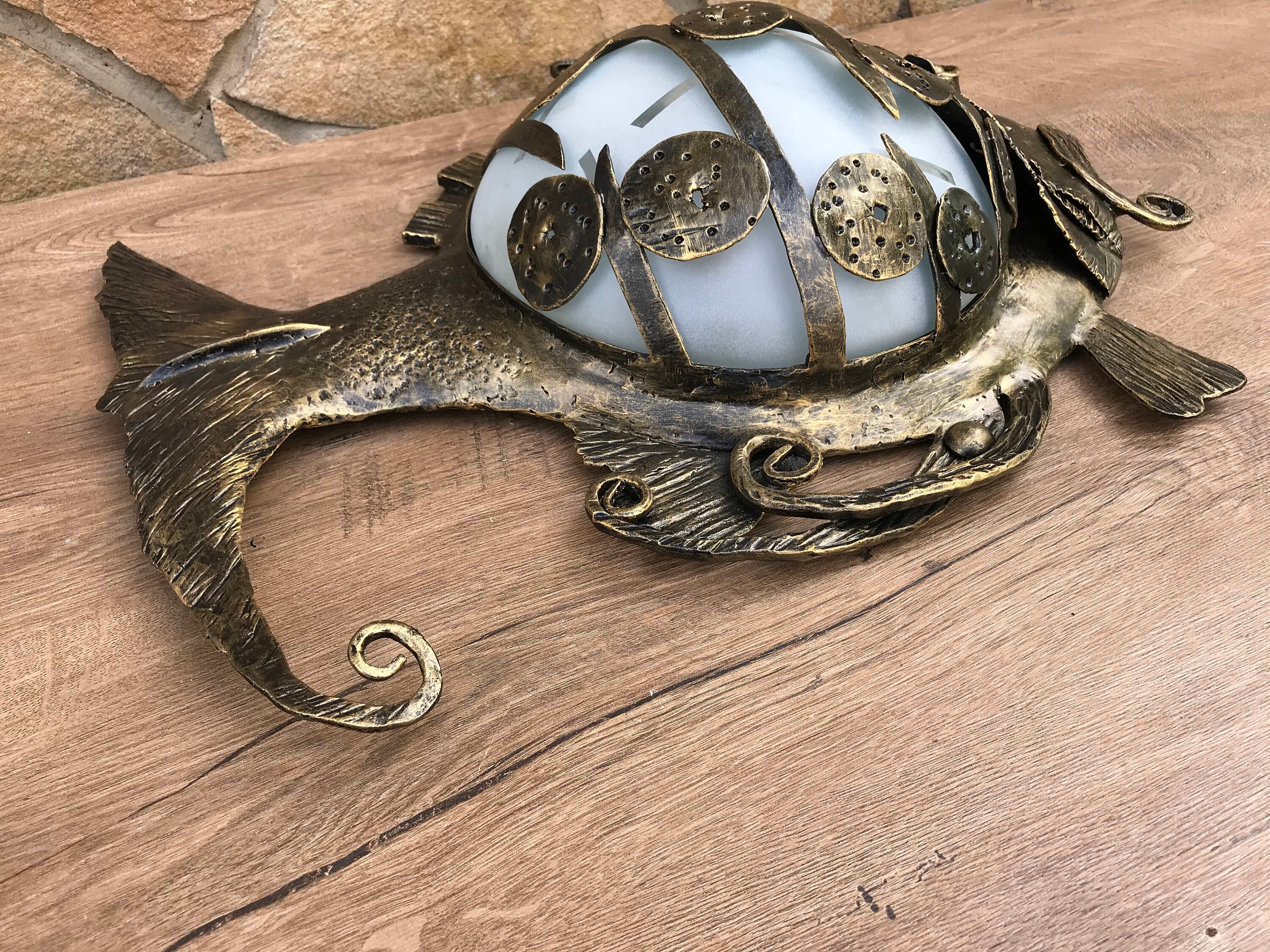Wall Sconce Fish Themed Gifts Fish Light Sconce Wall Lantern