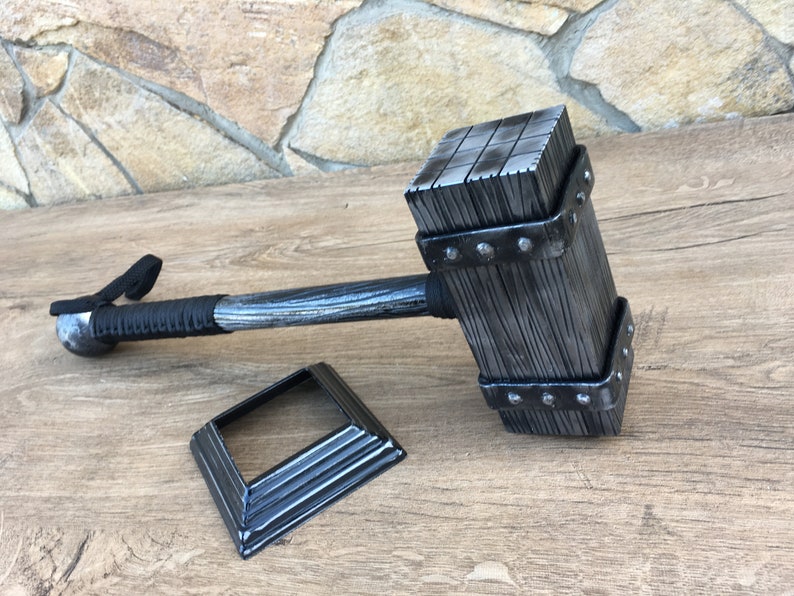 Hammer, unique hammer, viking tools, home decor, Christmas gift, viking hammer, mens gift, iron gift for him, military gift, iron gifts image 10