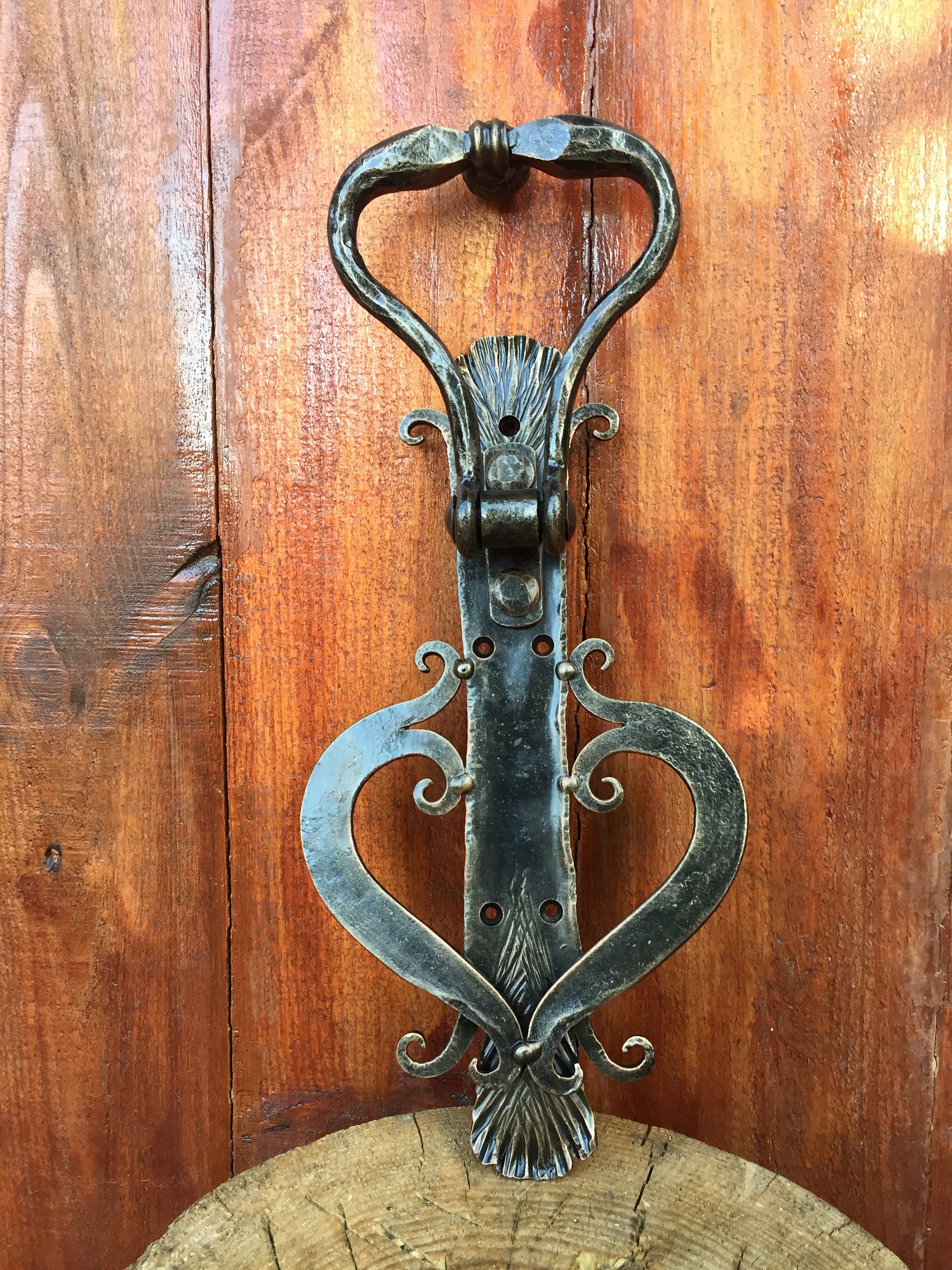 Engraved Door Knocker Personalized Door Handle Custom Door Etsy