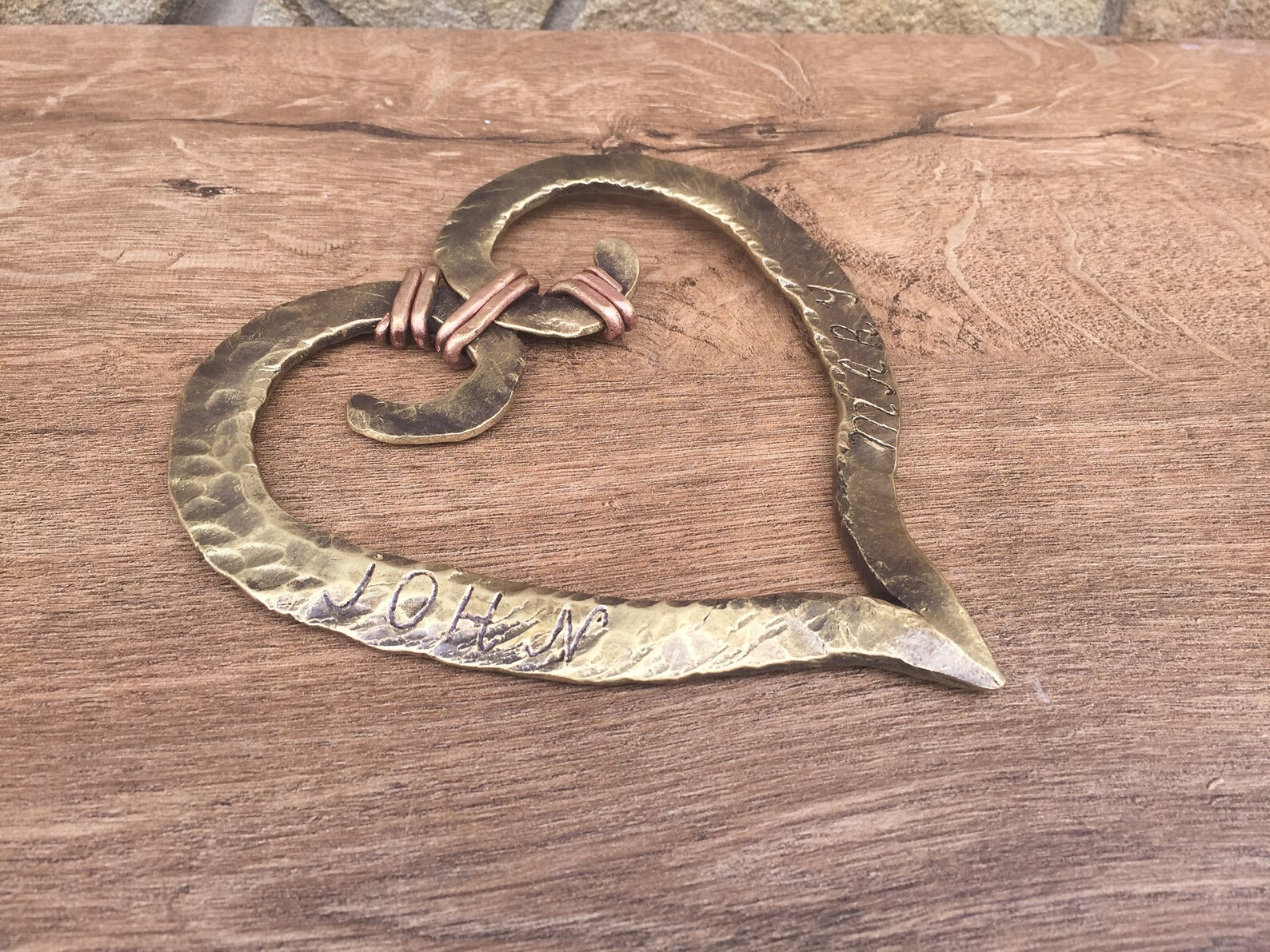 Personalized Bronze Gift 8th Anniversary Gift Bronze Etsy