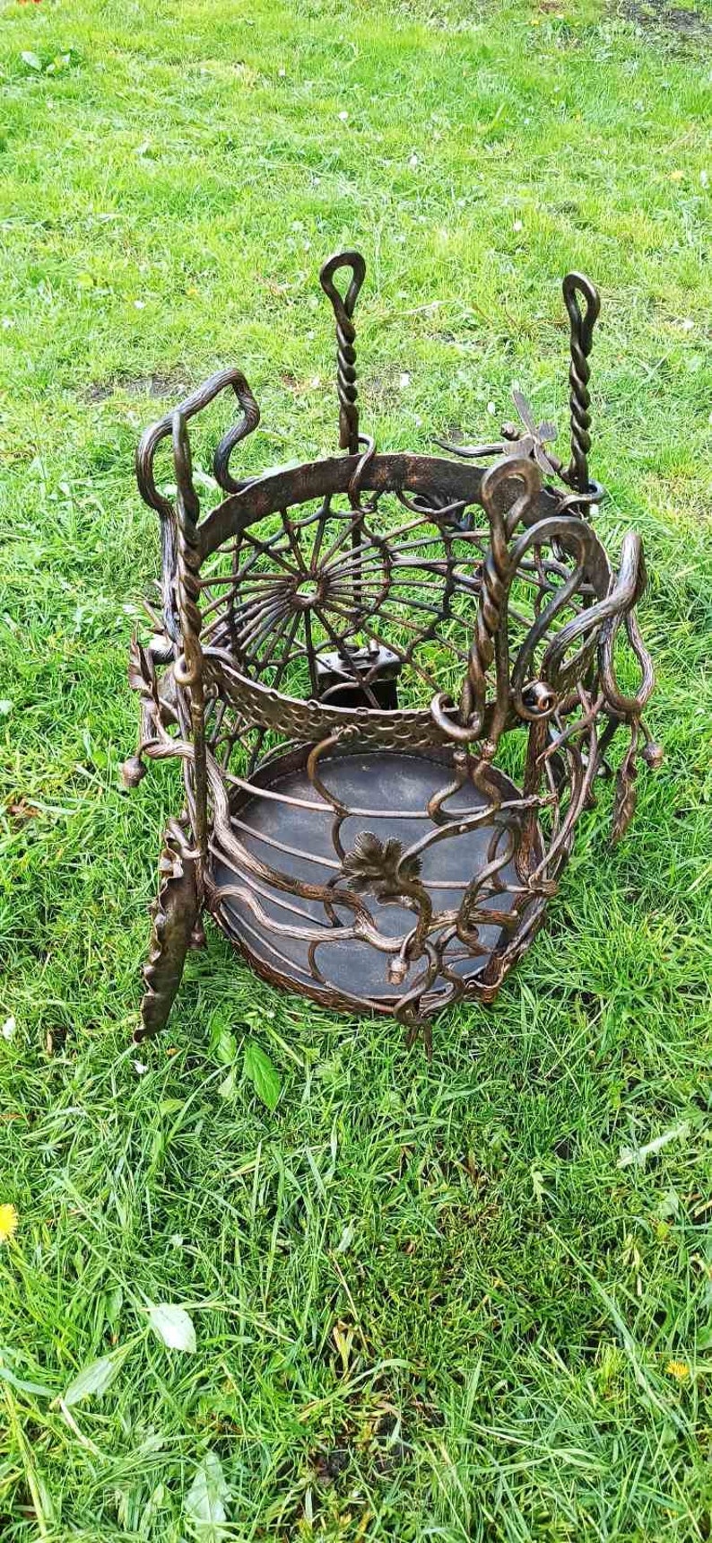 Firewood Holder Log Basket Firewood Basket Spider Mens Etsy