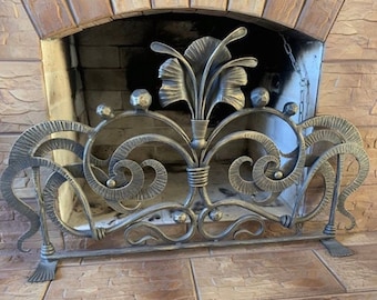23+ Hand Painted Fireplace Screen