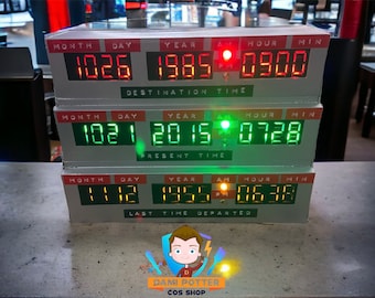 Time Circuits Terug naar de toekomst Minireplica met geluiden