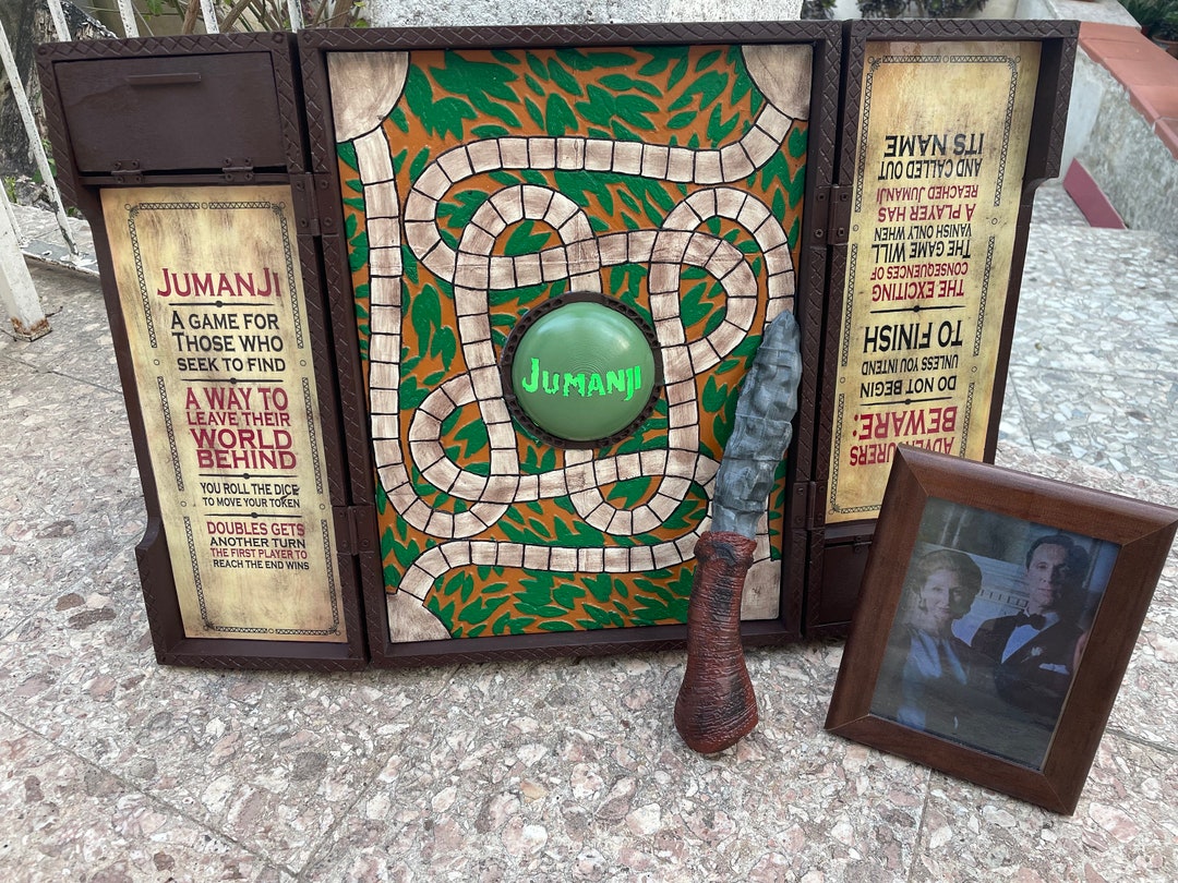 Jumanji Board Game Replica Film Set Etsy