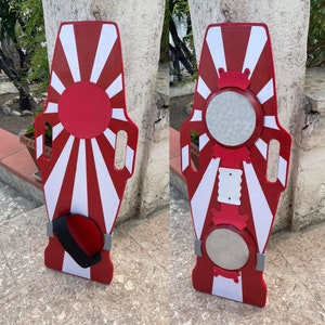 Hoverboard Rising Sun Back to the future 2 replica