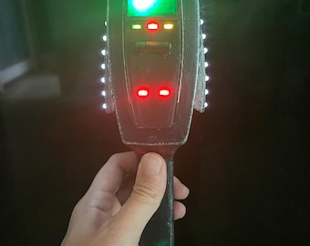 Ghostbusters Frozen Empire PKE Meter Replica - Professional Mod with High-Tech Electronics, Motorized Wings & Screen Accurate Weathering