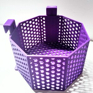 View of 3D Printed Octagon Aquarium Planter: Aquaponics Fish Tank Decor - Etsy ...
