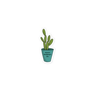 Le bon endroit Cactus | Dossier d'Eleanor Shellstrop | Autocollants sans bulles