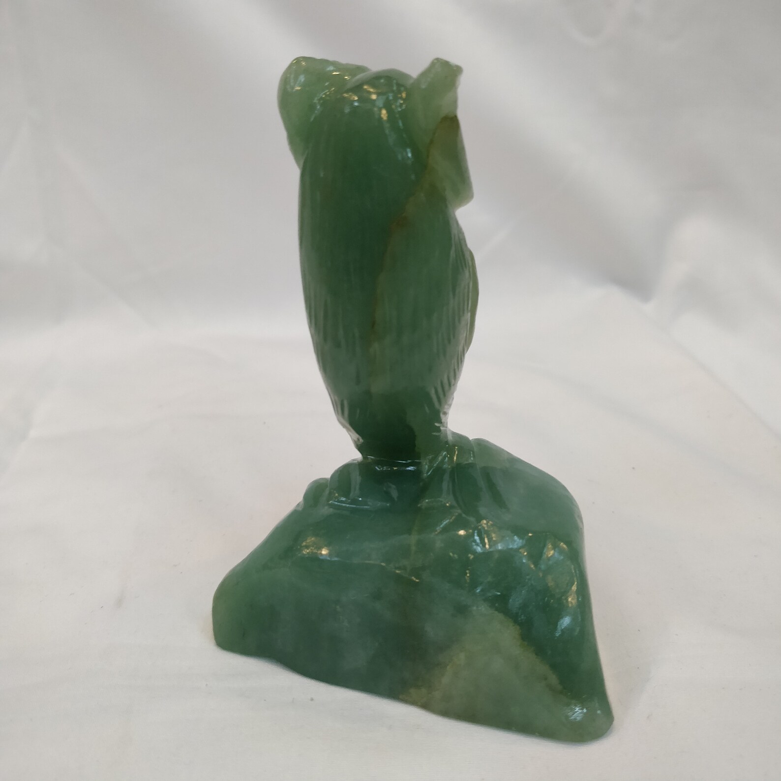 Jade Owl Owl Statues Owl Figurines Bird Figurines Bird Etsy