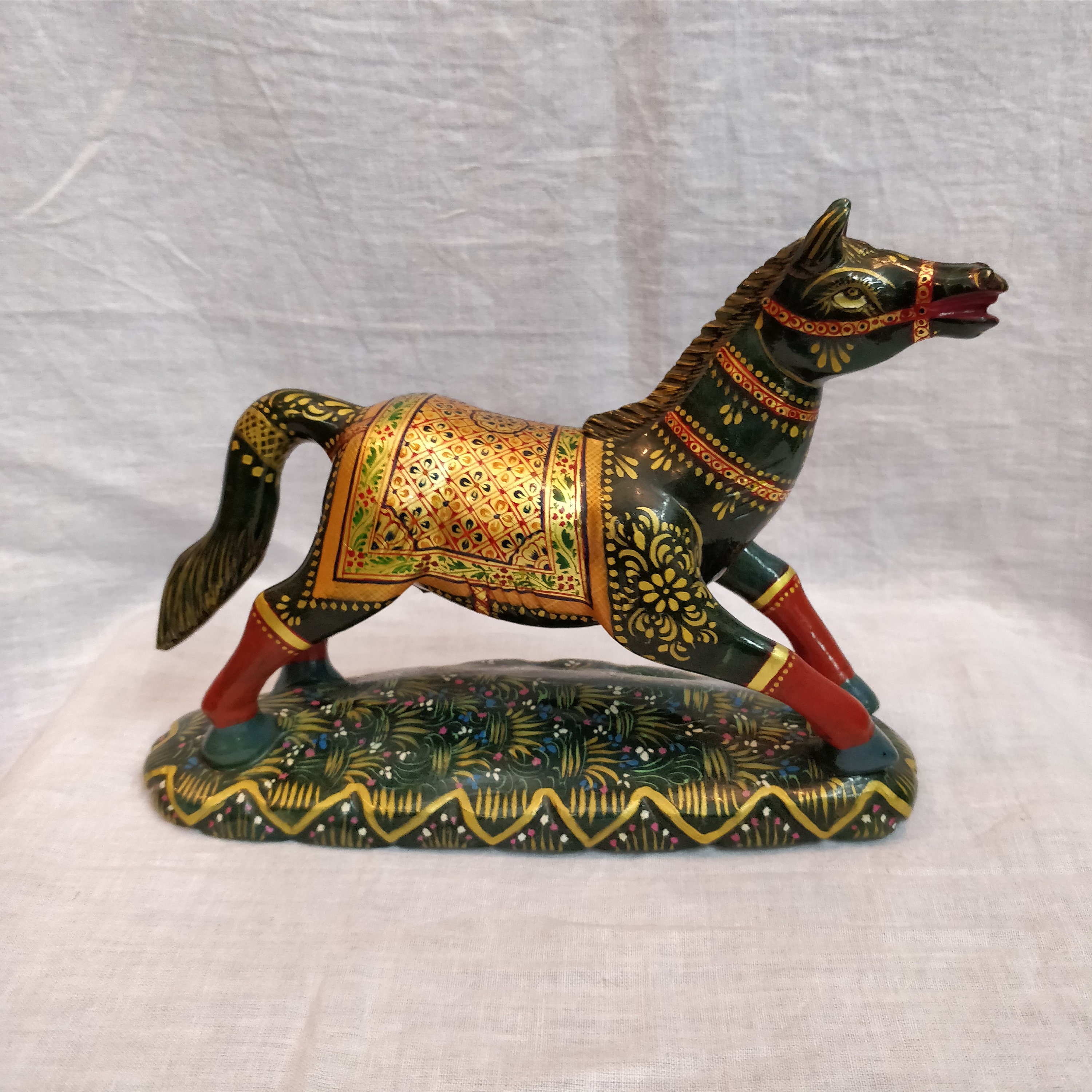 Jade Horse statue carved animal figurines horse figurine Etsy