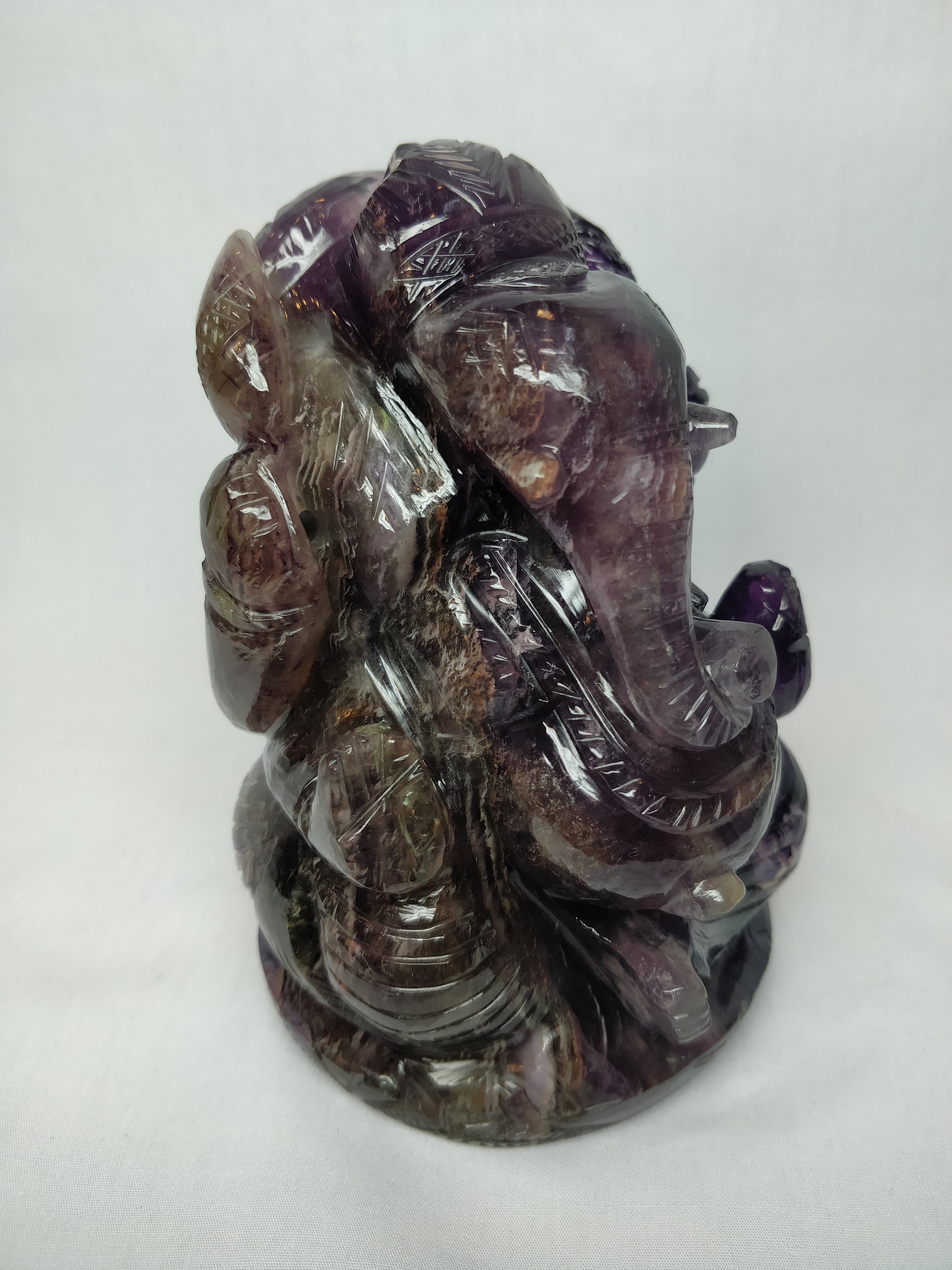 Amethyst Ganeshagemstone Ganesh Ganesh Statue Ganesha - Etsy