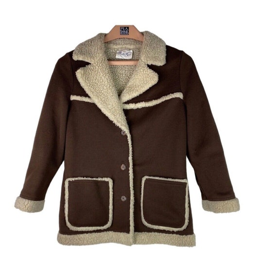 Vtg 60s 70s Butte Knit Small Medium Jacket Coat S… - image 1