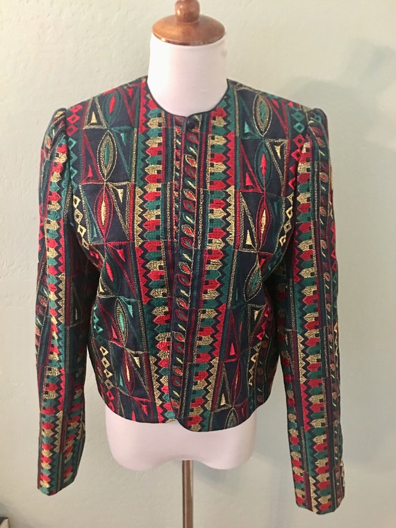 Vintage Jim Heilman Embroidered Jacket