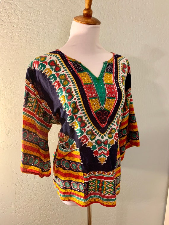 Vintage 70s Indian Tunic