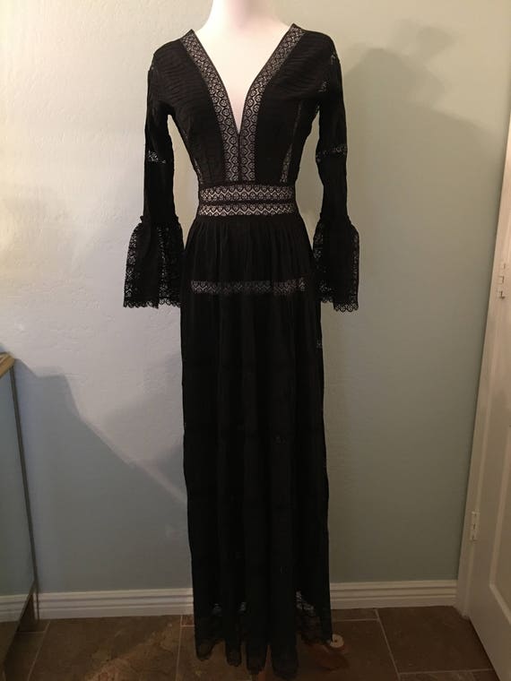 Vintage Mexican Maxi Dress