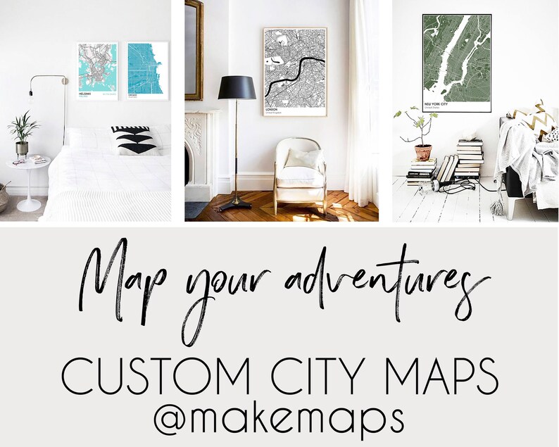 Map Of Krakow Map Wall Art Krakow Map Print Krakow City Map Poland Map Print Krakow Map Poster Custom Map Print