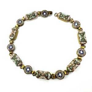 Vintage Italian Star Micro Mosaic Bracelet