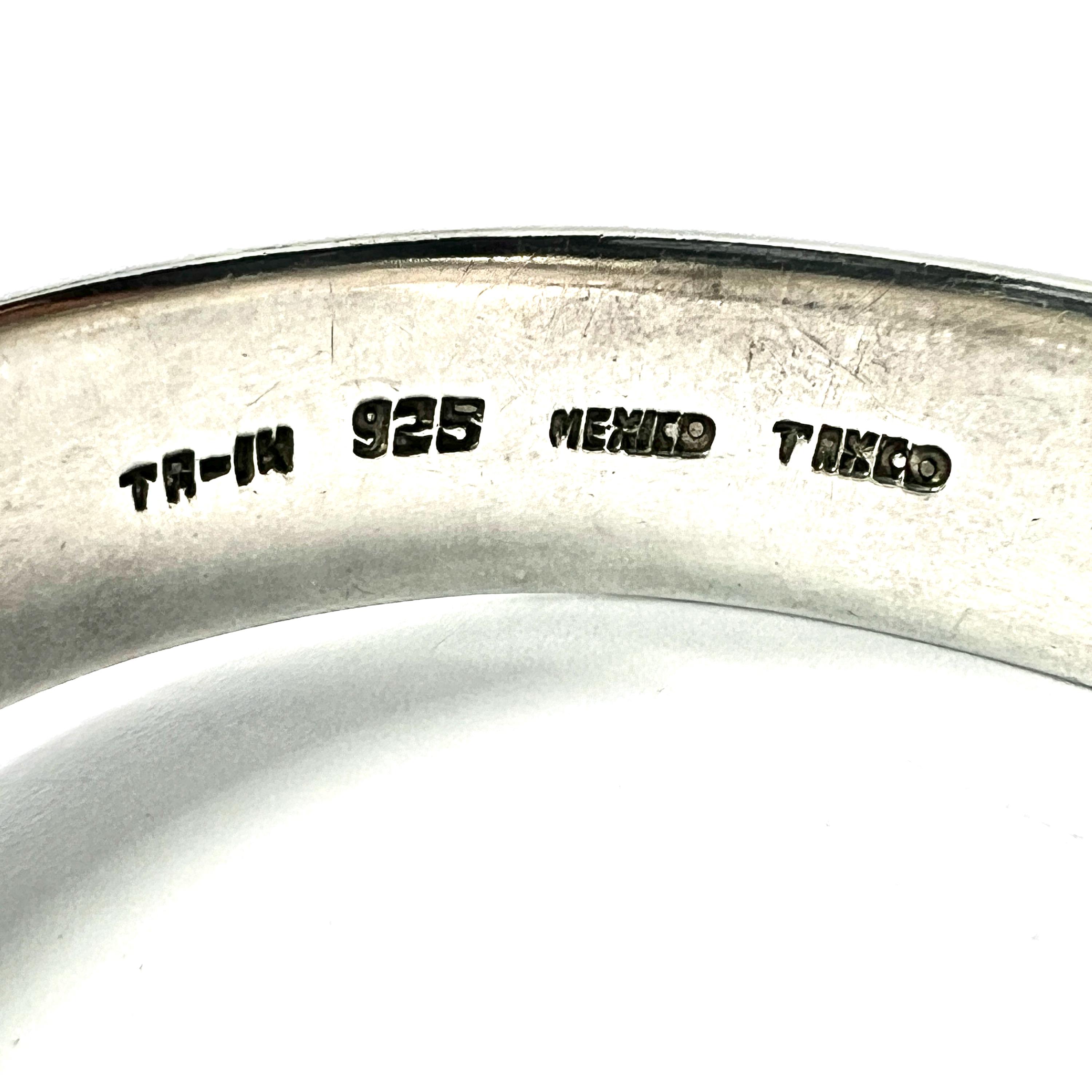 ヴィンテージ スターリングシルバー タスコ メキシコ バックル