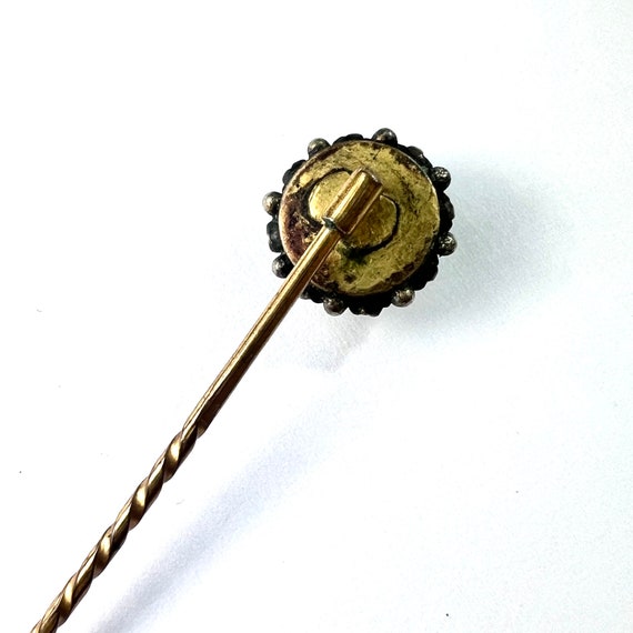 Antique Victorian Saphiret and Foiled Paste Stick… - image 4