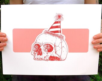 PARTY SKULL - A3
