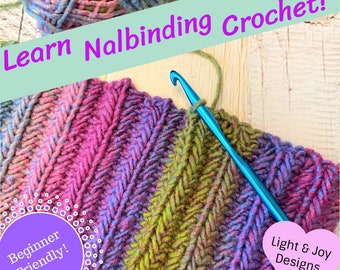 Herringbone Crochet Pattern - Nalbinding Crochet Pattern - Nalbinding Pattern - Herringbone Stitch Scarf Crochet Pattern