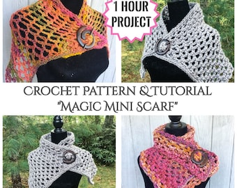 Beginner Crochet - Fastest Easiest Shawlette Pattern - Crochet Boho Mesh Shawl Pattern - Crochet Mesh Scarf Pattern - Crochet Boho Mesh Wrap