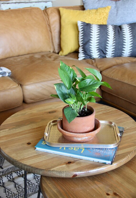 silver coffee table tray