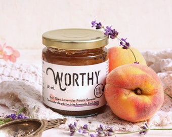 Worthy's Earl Grey Lavender Peach Spread