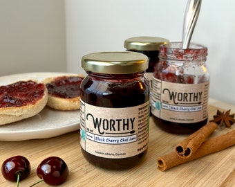 Worthy's Black Cherry Chai Jam