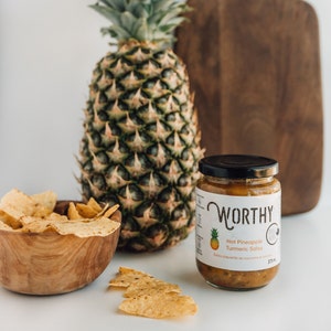 Worthy's Hot Pineapple Turmeric Salsa image 3