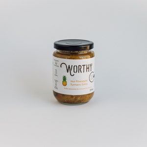 Worthy's Hot Pineapple Turmeric Salsa image 2