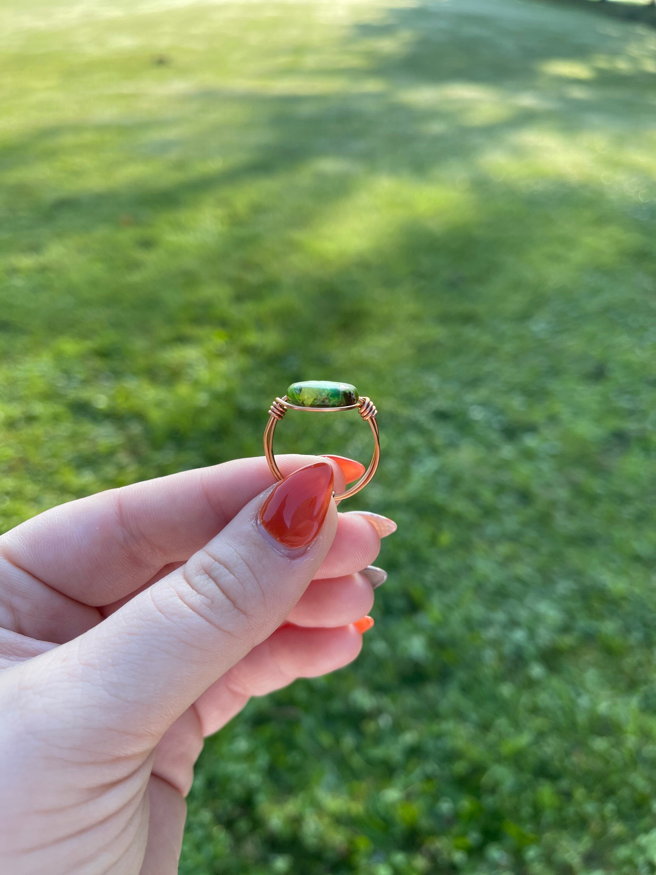 Imperial Jasper Ring