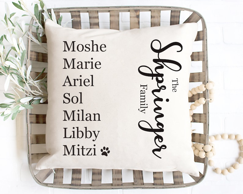 personalised baby pillow case