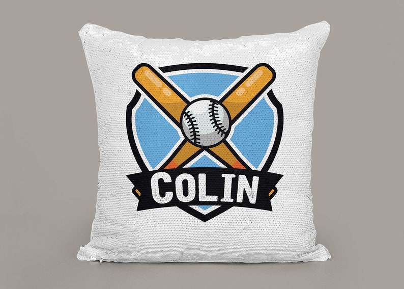 personalized baseball pillow case