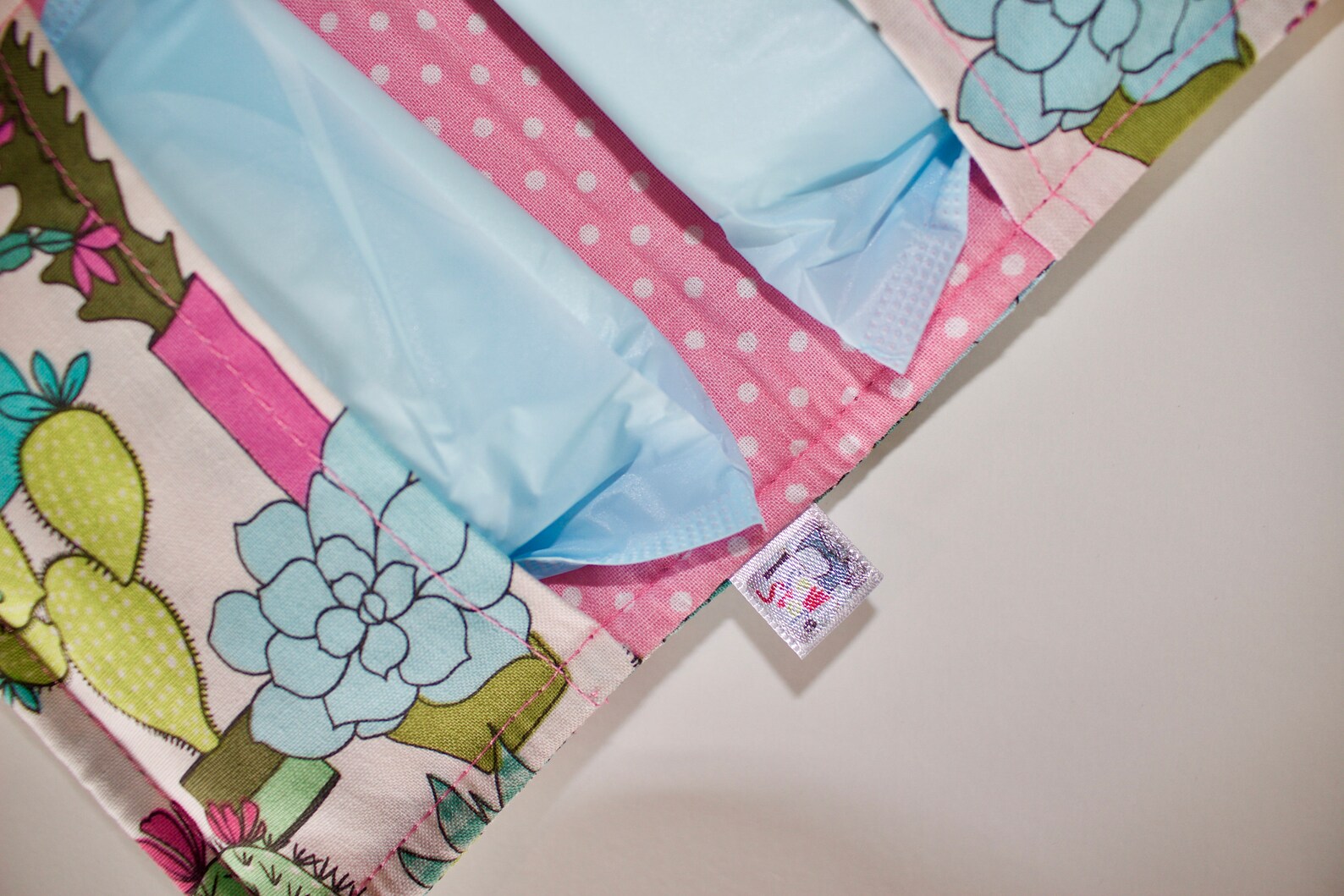 Cactus Menstrual Pad Wallet Sanitary Pad Holder Etsy