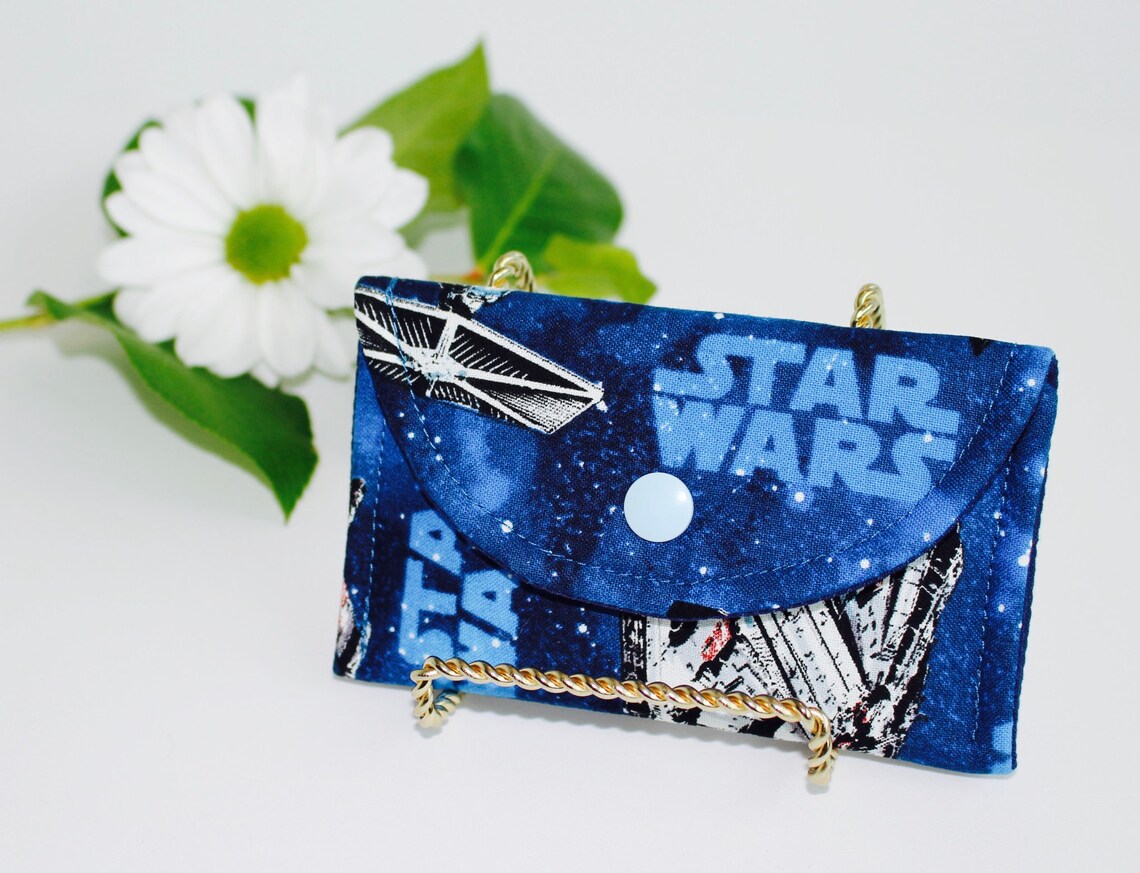 Star Wars Card Case Card Pouch Gift Card Holder Fabric Etsy