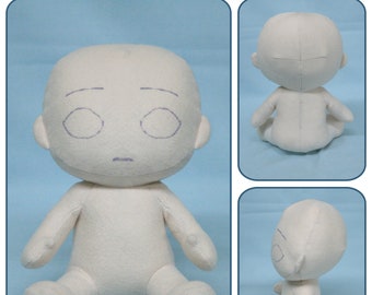 plush doll template