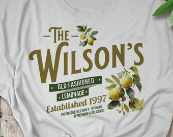 Lemonade T-shirt | Personalized Lemon T-shirt | Custom Lemon T-shirt | Spring Lemon T-shirt | Summer Lemon T-shirt | Personalized Spring Tee
