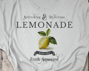 Lemonade T-shirt | Lemon T-shirt | Lemon Shirt | Spring Lemon T-shirt | Summer Lemon T-shirt | Spring and Summer T-shirt
