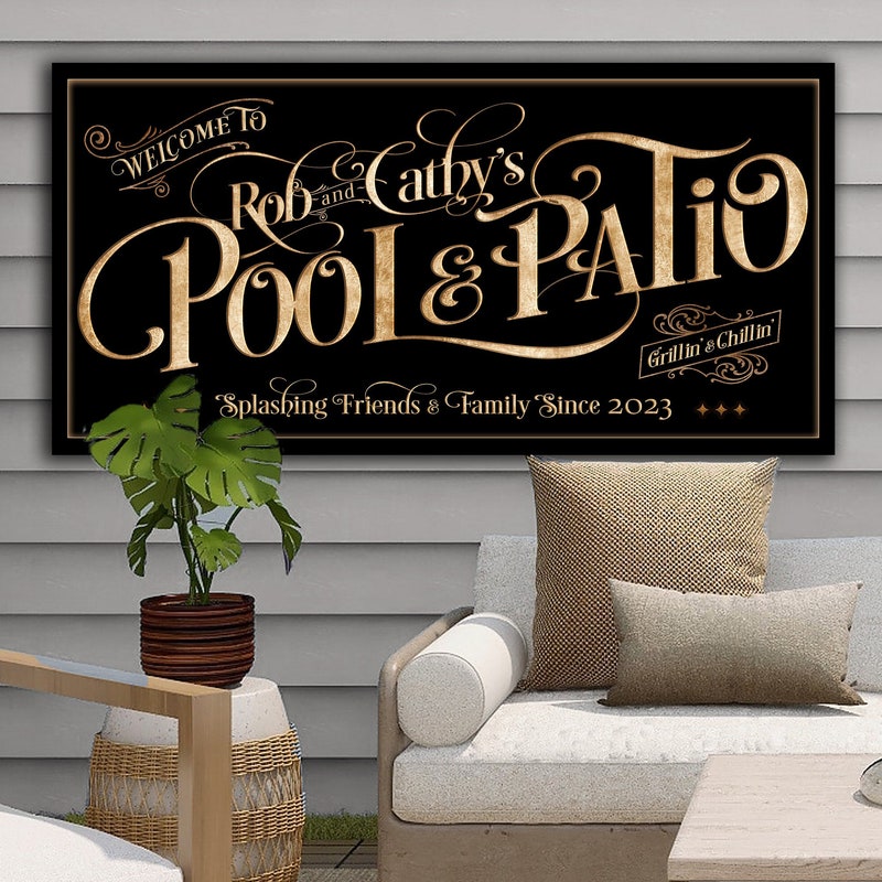 Patio Signs - Etsy