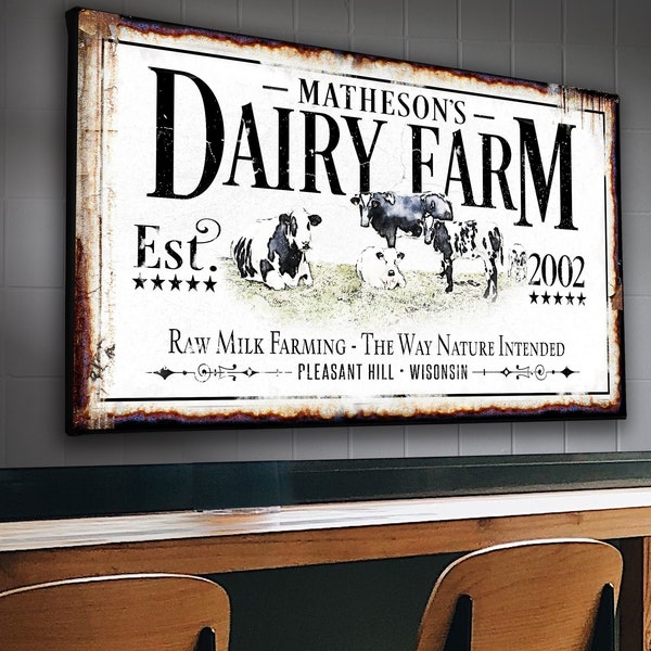 Dairy Farm Logo Etsy