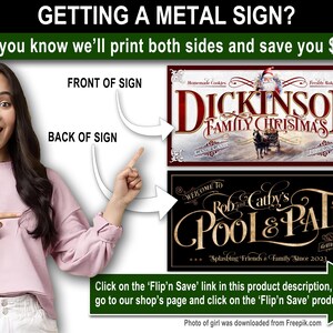a woman pointing at a sign that says, did you know we'll print