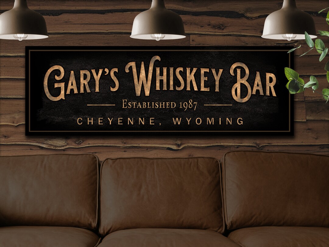 Whiskey Bar Sign main image 0