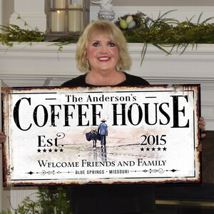 Coffee Station Sign | Coffee Farmhouse Sign | Coffee Bar Sign | Coffee Bar Sign | Farm Wall Decor | Distressed Sign